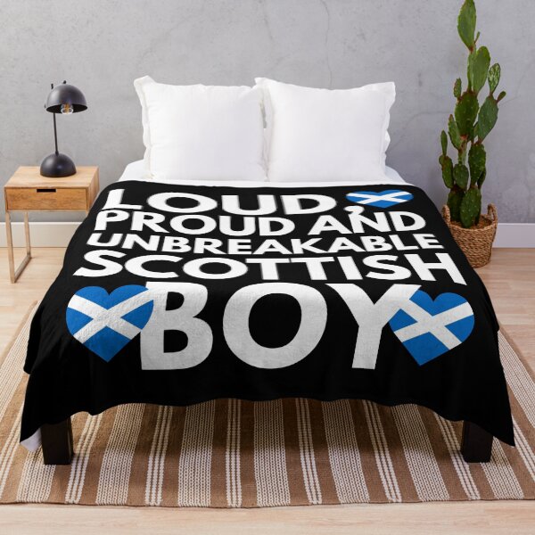 Item preview, I am Scottish Boy Loud, Proud and Unbreakable designed and sold by HelloFromAja.