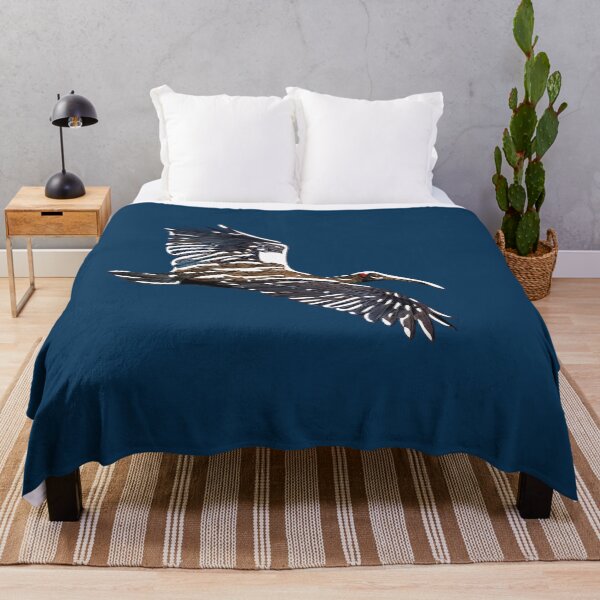 Item preview, Red Naped Ibis Indian Black Ibis White Alternate Design designed and sold by designsasstultd.