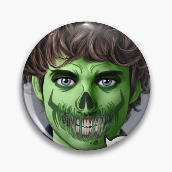 Item preview, Green Zombie Will Graham with Brain designed and sold by orionlodubyal.