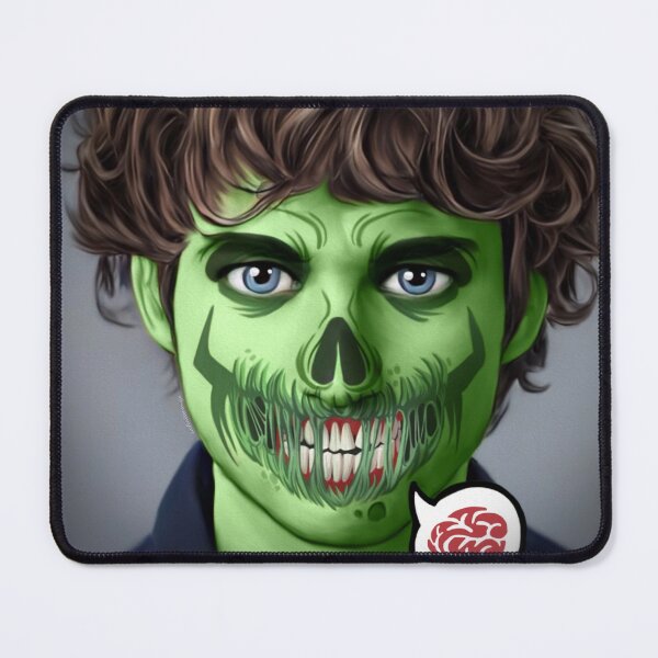 Artikelvorschau, Grüner Zombie Will Graham mit Gehirn entworfen und verkauft von orionlodubyal.