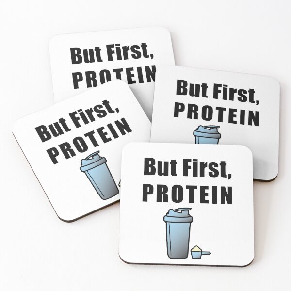 Item preview, But first Protein designed and sold by BrittanyRathel.
