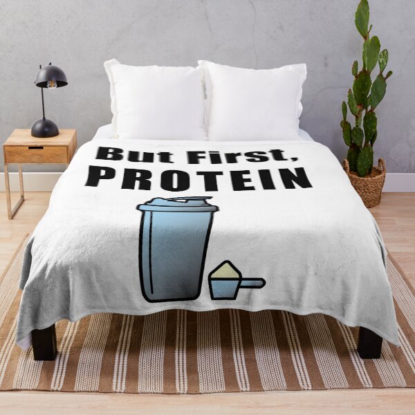 Item preview, But first Protein designed and sold by BrittanyRathel.