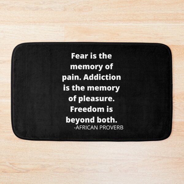 Item preview, African proverbs: Fear, addiction, and freedom designed and sold by AfricanProverbs.