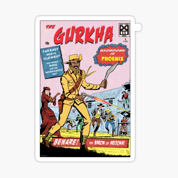 The Gurkha No.1 Sticker
