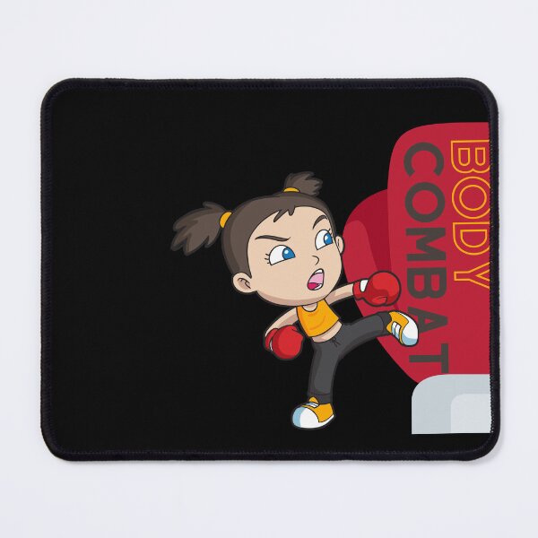 Item preview, Body Combat Cute Girl Kick designed and sold by Cute-Jory-Store.