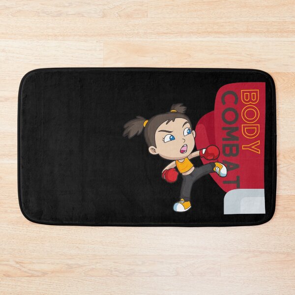 Item preview, Body Combat Cute Girl Kick designed and sold by Cute-Jory-Store.