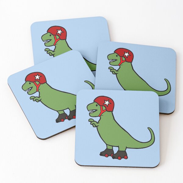 Item preview, Roller Derby T-Rex designed and sold by jezkemp.