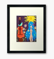 Music Makes Love and Love Makes Music Framed Print