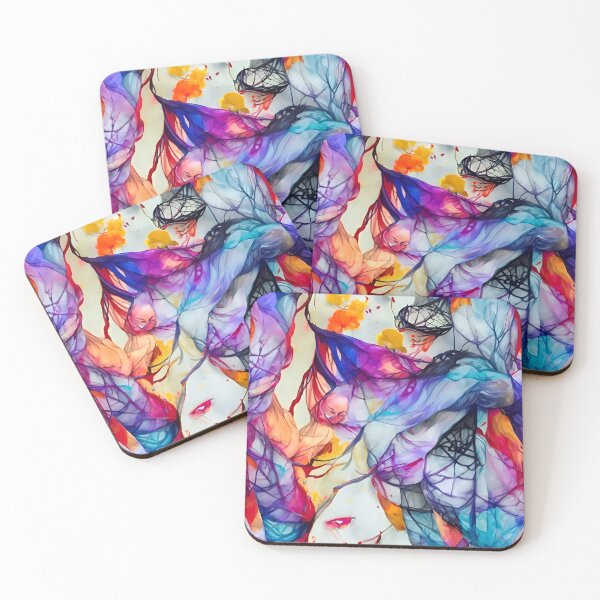 Item preview, Watercolor webs designed and sold by PinterPattern.