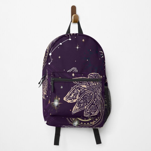 Item preview, Celestial space Bohemian Universe Dark Purple designed and sold by HeratageTrail.