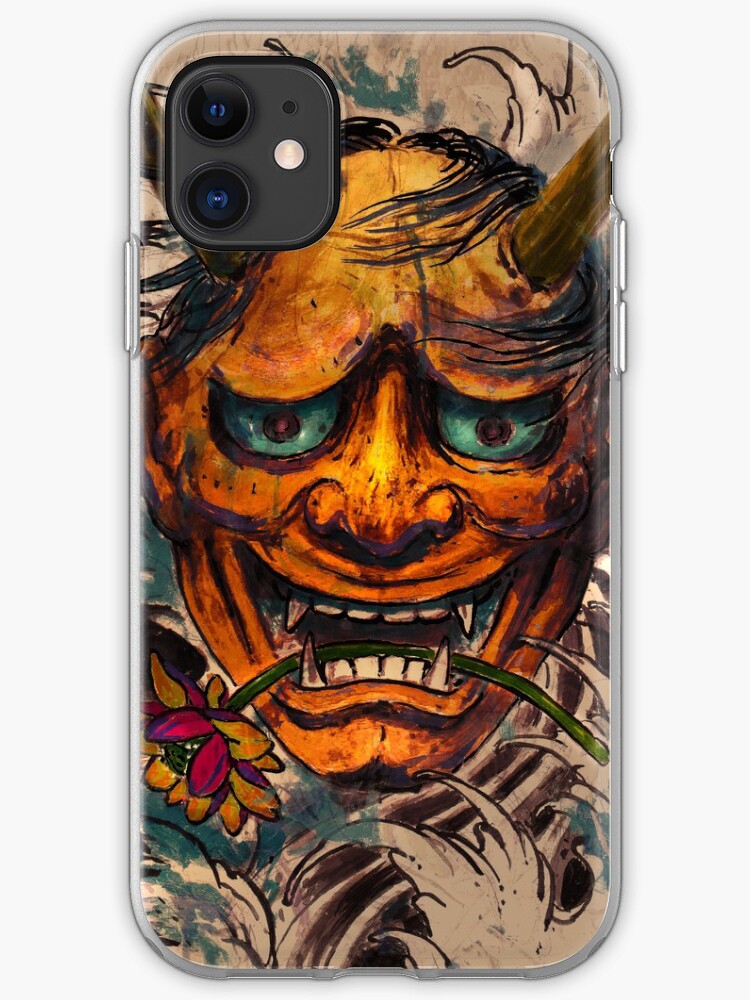 hannya mask iphone 11 case hannya mask iphone 11 case