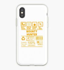 BOUNTY HUNTER - SCHÖNES DESIGN 2017 iPhone-Hülle & Cover