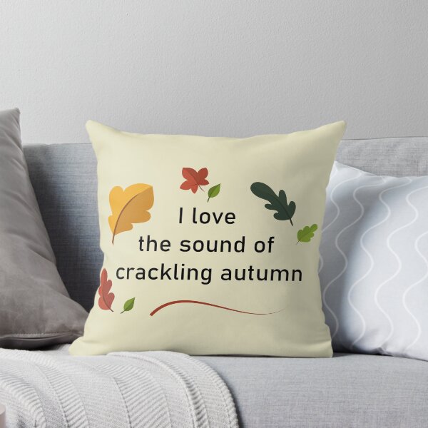 Item preview, I love the sound of crackling Autumn designed and sold by DesignsByMadiha.