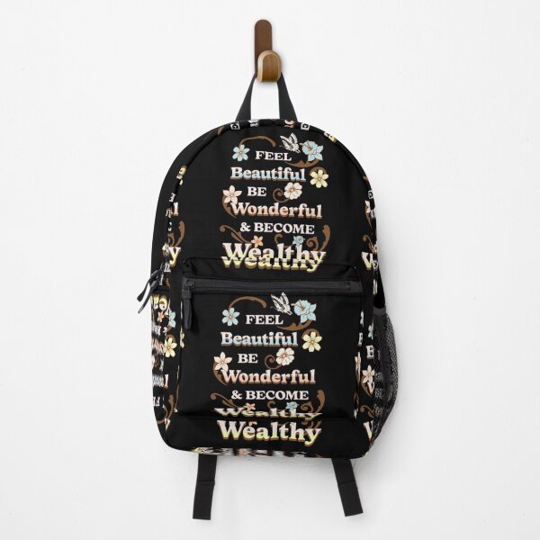 Item preview, Feel Beautiful Be Wonderful & Become Wealthy designed and sold by SimplyMe-Plus.