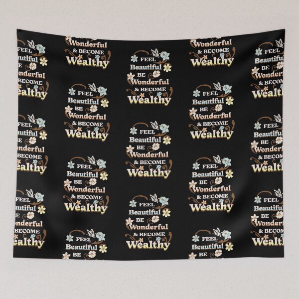Item preview, Feel Beautiful Be Wonderful & Become Wealthy designed and sold by SimplyMe-Plus.