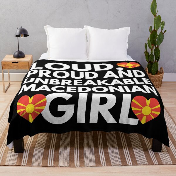Item preview, Loud, Proud and Unbreakable Macedonian Girl from Macedonia designed and sold by HelloFromAja.