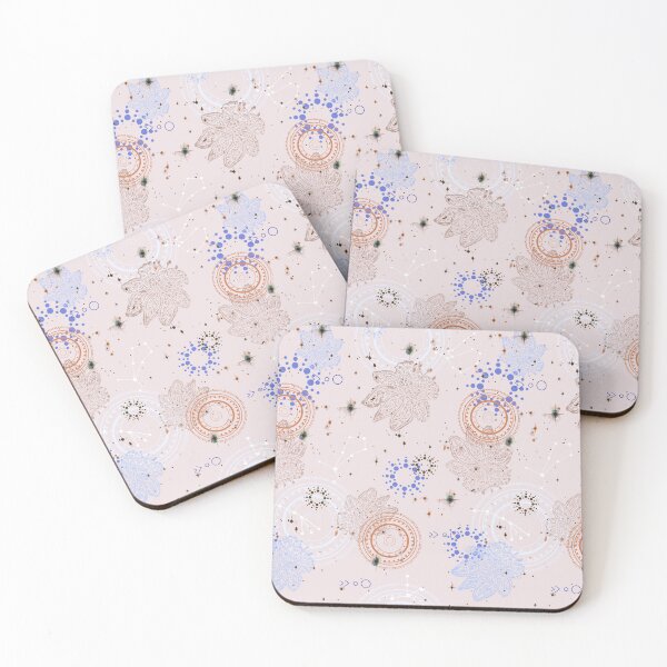 Item preview, Celestial space Bohemian Universe Light pink designed and sold by HeratageTrail.