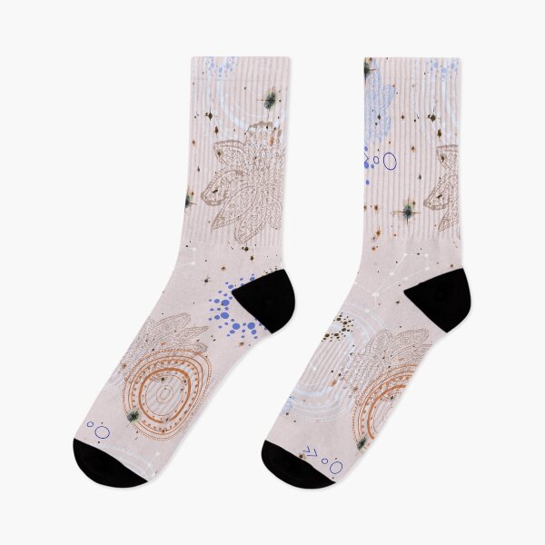 Item preview, Celestial space Bohemian Universe Light pink designed and sold by HeratageTrail.