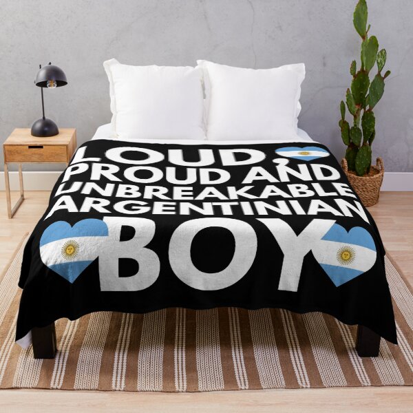 Item preview, I am Argentinian Boy Loud, Proud and Unbreakable designed and sold by HelloFromAja.