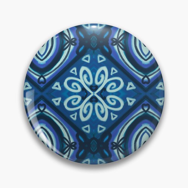 Item preview, Blue Painted Pattern designed and sold by offtza.