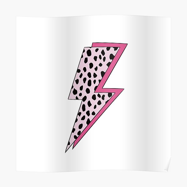 "preppy lightning bolt" Poster for Sale by elizahbethh Redbubble