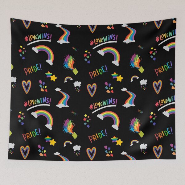 Item preview, Pride Pattern Rainbow Elements designed and sold by offtza.