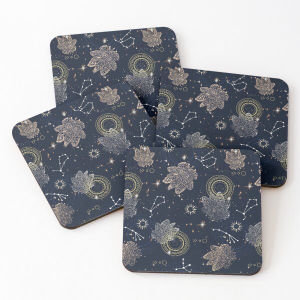 Item preview, Celestial space Bohemian Universe Navy designed and sold by HeratageTrail.