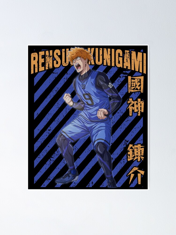 Kunigami Blue Lock - Blue Lock Anime - Posters and Art Prints