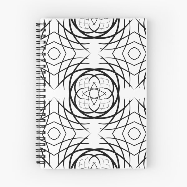 Item preview, Black and White, unique hand drawn geometric repeating pattern - WelshDesigns designed and sold by welshdesigns.