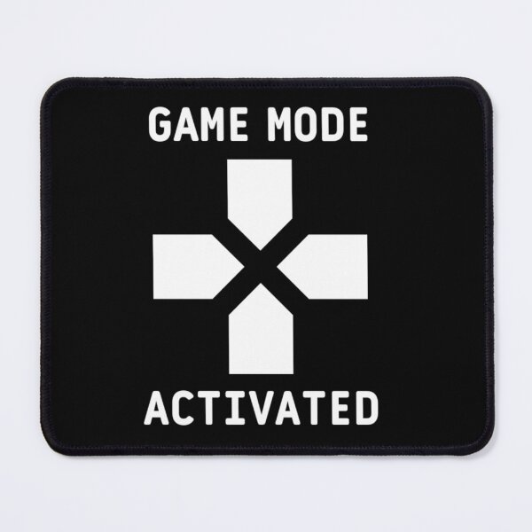 Item preview, Game mode activated - text based design and icon - gifts for a people who love plays video games designed and sold by Nemesiscrowd.