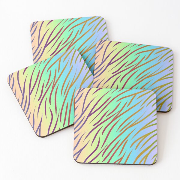 Item preview, Double Gradient Rainbow Tiger Print designed and sold by KelseyLovelle.