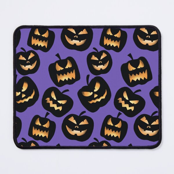 Item preview, Halloween Scary Spooky Pumpkins in Purple designed and sold by KathrinLegg.