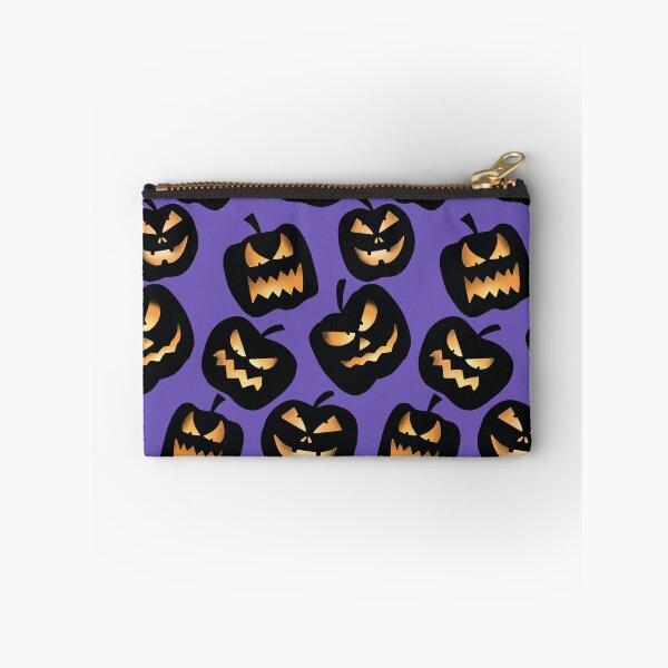 Item preview, Halloween Scary Spooky Pumpkins in Purple designed and sold by KathrinLegg.