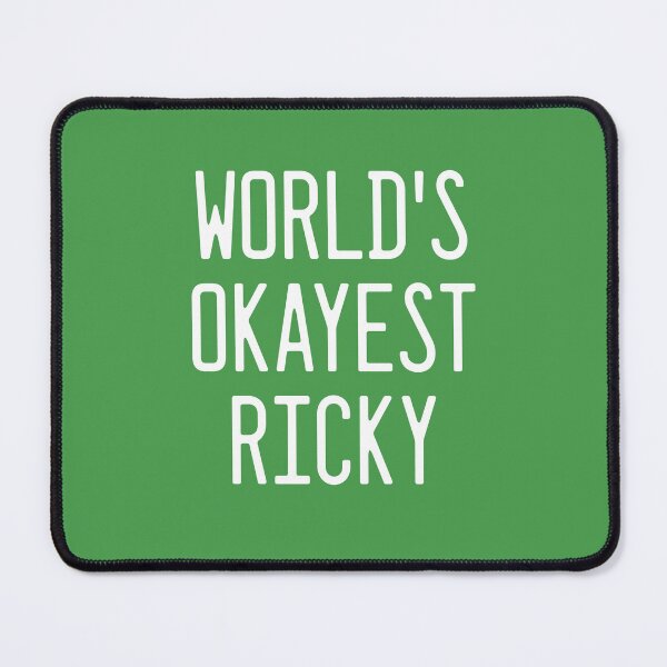 Item preview, World's Okayest Ricky designed and sold by TimespunThreads.