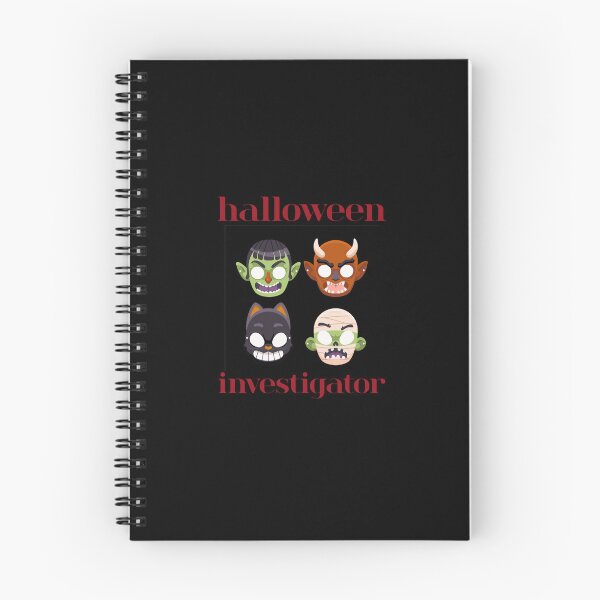 Item preview, halloween investigator designed and sold by Neylou-Art.