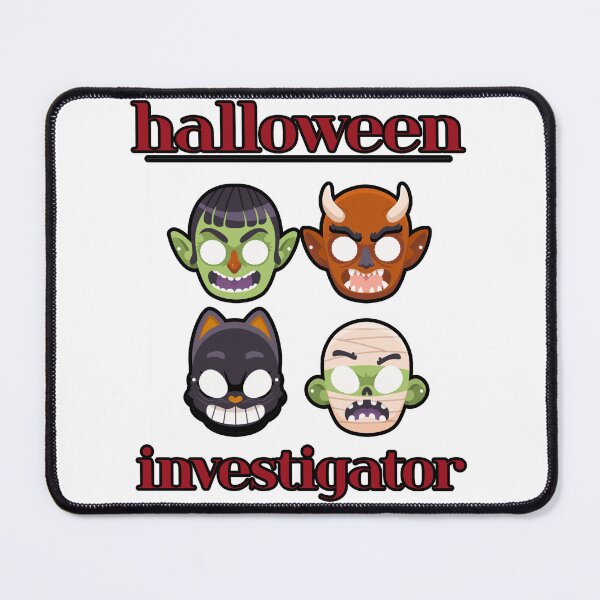 Item preview, halloween investigator designed and sold by Neylou-Art.