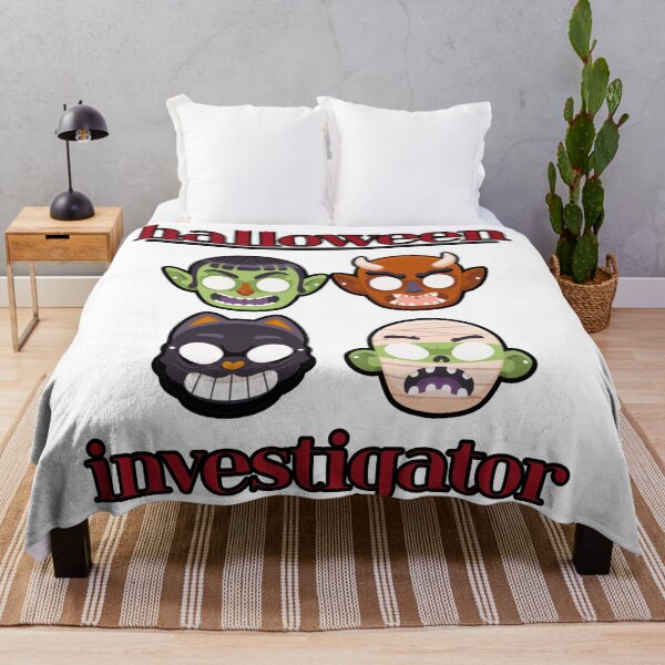 Item preview, halloween investigator designed and sold by Neylou-Art.
