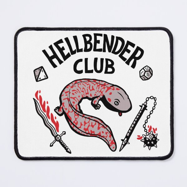 Item preview, Hellbender club amphibian design designed and sold by flotsamm.