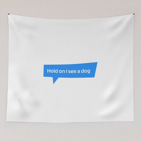 Item preview, Dog Distraction Sticker Design for Pets Lovers designed and sold by Chillygraphics.