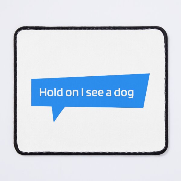 Item preview, Dog Distraction Sticker Design for Pets Lovers designed and sold by Chillygraphics.