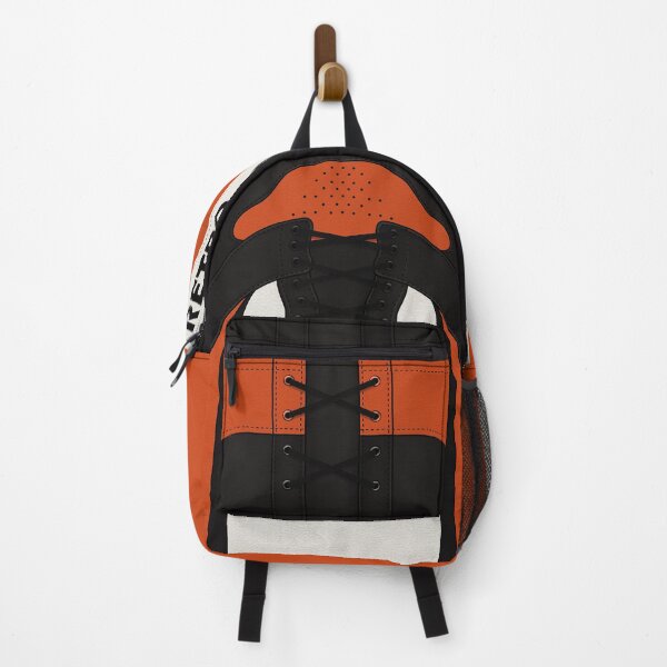 Item preview, J1 Retro Shattered Backboard - Jordan Inspired Backpack | Orange | White | Black | Active | Sporty designed and sold by Jovak.