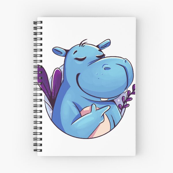 Item preview, Hippie hippo designed and sold by Sharmilapugs.