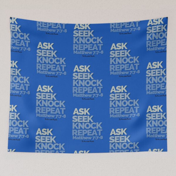 Item preview, Ask Seek, Knock Repeat - Sapphire designed and sold by TheReporter1.