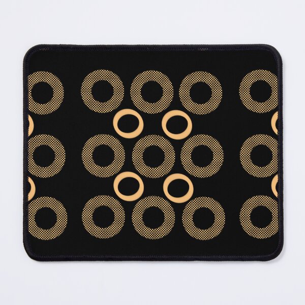 Item preview, Retro Circles Pattern Graphic - Throw pillow designed and sold by Designspot2020.