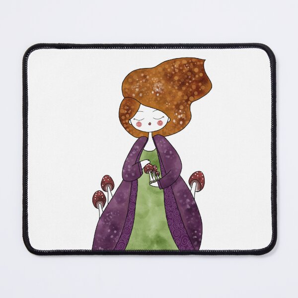 Item preview, The mushroom lady designed and sold by Elviejocafa.