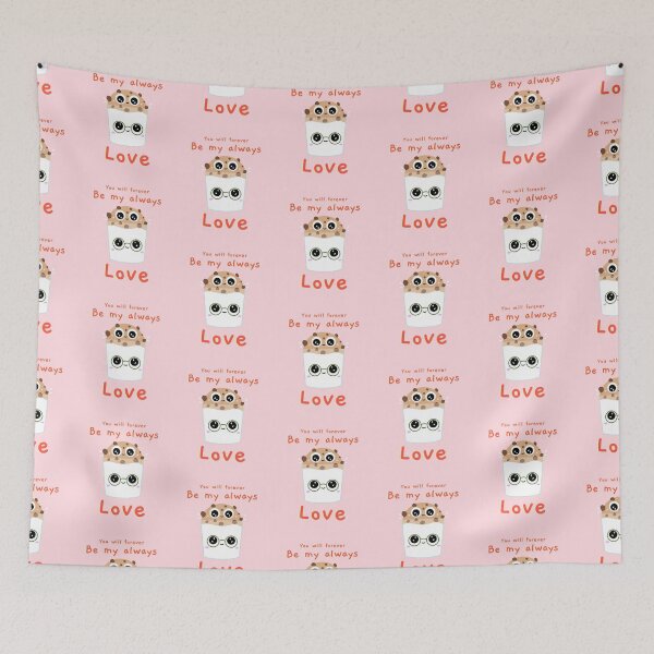 Item preview, You will forever be my always love milk and cookie designed and sold by KonichiwaCutie.