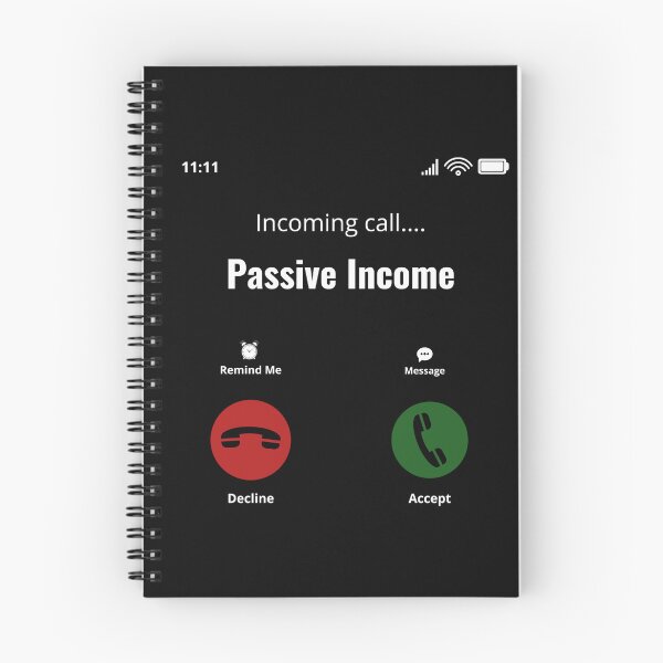 Item preview, Incoming Call Passive income - Passive income Call Screen designed and sold by universegrace.