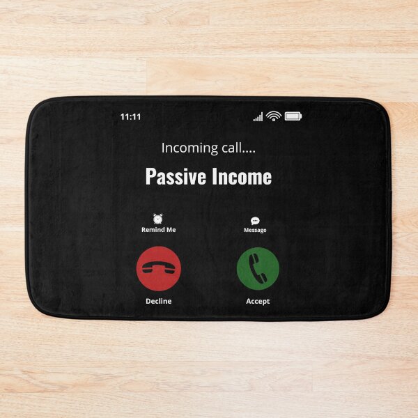 Item preview, Incoming Call Passive income - Passive income Call Screen designed and sold by universegrace.