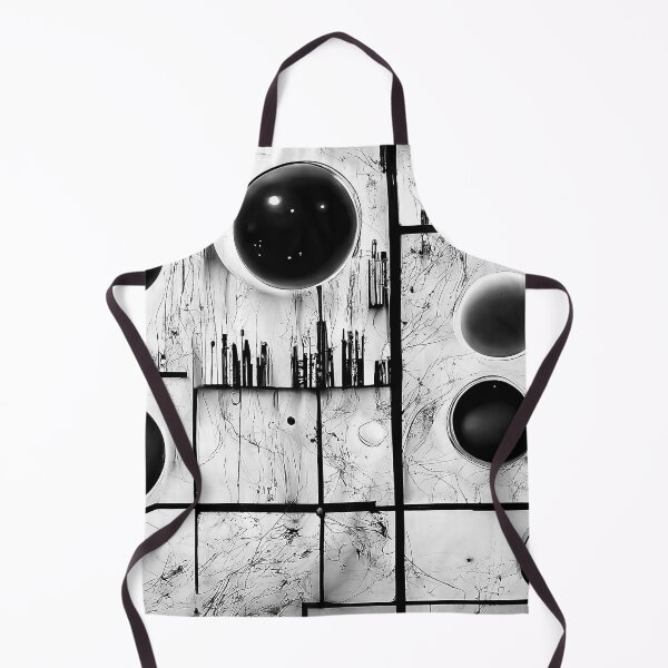 Item preview, Black & White Circles-Squares Pattern [6] designed and sold by FreshAirShop.
