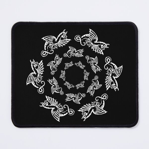 Artikelvorschau, DRACHENMUSTER - HEXAGONAL. WEISS. entworfen und verkauft von 5hertz.